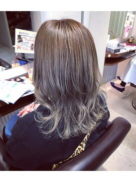 パッション 石巻蛇田店(PASSION) アッシュグラデーションカラー