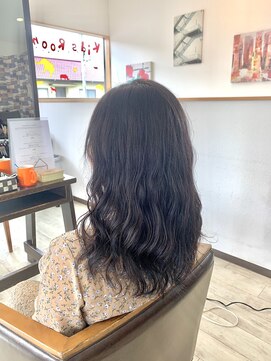 オレンジ(orange) 波ウェーブ