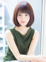 ビースト(BEEST) ワンカールボブ大人可愛い前髪小顔カット20代30代40代/BEEST保坂