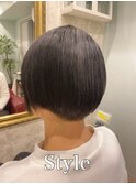 【髪質改善】TOKIOクリスタル縮毛矯正ベリーショート