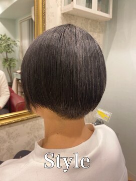 ミュゼ ドゥ アート(Musee du Art) 【髪質改善】TOKIOクリスタル縮毛矯正ベリーショート