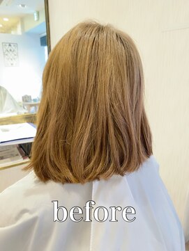 ミュゼ ドゥ アート(Musee du Art) 【髪質改善】ブリーチオンカラーラベンダーシルバー