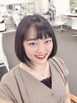 ヘアーメイクマイフェアリー かんたんスタイリングボブ&インナーカラー