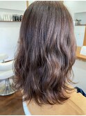 ミルクティアッシュ/アンニュイヘア/抜け感ヘア/冬カラー