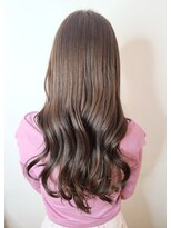 ジーナ セントラル銀座(Zina)&nbsp;ラベンダーベージュ＊コテ巻き＊20代30代40代【Zina CENTRAL】