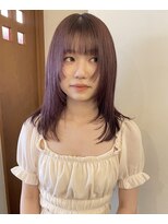 ロチカバイドールヘアー 心斎橋(Rotika by Doll hair) ラベンダーピンク
