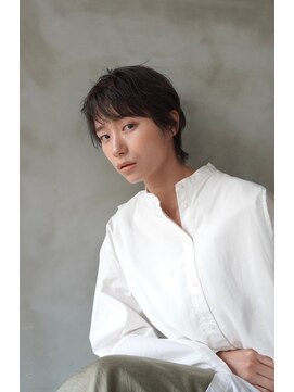 ダブル(W) かっこよくクールなわたし アッシュ系ペールベージュ