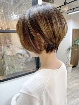 ニット 銀座(knit) 《knit銀座 佐野元気》20代30代40代ショートボブ丸み前下がり