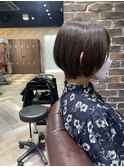 丸みショートボブ