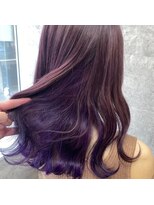 キャラ シャローネ 池袋(Chara Chalone)&nbsp;波ウェーブのパープルカラー【池袋】