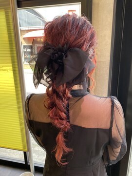 カットツー(Cut2) 編みおろし　ヘアセット　パーティーセット