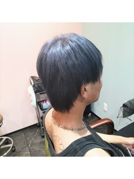 アイリー(Irie) 【メンズ】ブリーチ&パープルアッシュ