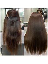 キュア 表参道(CURE)&nbsp;黒髪/グレージュカラー/ココアベージュ/ヘルシーロング[表参道]