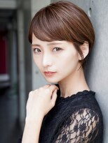 カライングドゥ(ing deux)&nbsp;大人ショートボブ丸みショートカットマッシュショート前髪あり