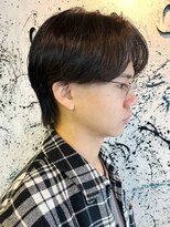 オーパスクリエ (OPUS CREER)&nbsp;首を綺麗にみせる！襟足あり前下がりセンターパート!!前髪パーマ