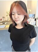 フェイスフレーミングポイントブリーチゆるふわ愛されミディアム