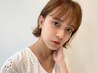 【高級薬剤使用】うるつやカラー（白髪染め可）+トリートメント