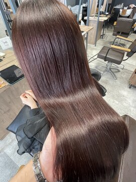 リンクエン(Link enn) 【レッドブラウン】秋冬カラー/暖色カラー/髪質改善/艶髪