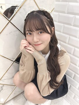 リルミー(Lilme) カリスマめんざいふっ！の朝空詩珠紅ちゃんヘアメしました♪