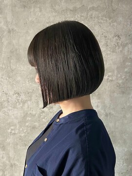 ヘアサロン コレハ(hair salon CoReha) 【グレージュカラー丸みボブ】佐野