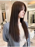 30代40代髪質改善ココアブラウン酸性ストレート透明感