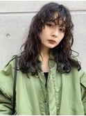 ロングパーマ/パーマロング/くるくるパーマ