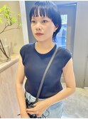 大人可愛い美人マッシュウルフレイヤーショートボブ