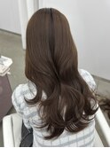 明るめベージュ♪ 透明感カラー ミルキーベージュ
