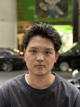 ヒロギンザ 難波店(HIRO GINZA) スパイキーショート×パーマ