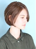ショート・ボブ/丸顔/前髪あり/絶壁解消/30代/40代/50代/くびれ