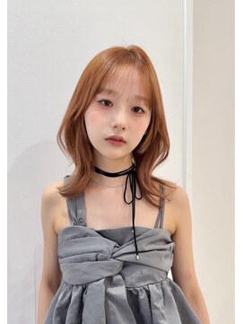 ロンドルピナス 小倉(Lond Lupinus) 黒髪カタログ/オリーブグレー/ココアベージュ/小顔に見せるヘア