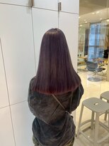 ガリカ 横浜(Gallica) ラベンダーブラウン×艶ストレートロング