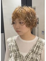 シアン 大須店(CYAN.)&nbsp;ショートヘア×ブリーチパーマ