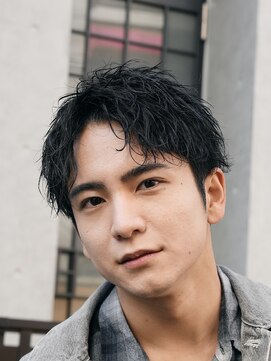 フィフス 渋谷(fifth) 渋谷スパイキーパーマツイストスパイラル大人ビジネスショート