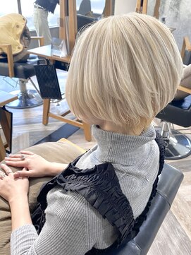 ブリーチ映え◎ハイトーンボブ