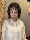 【Haco+】Ibuki_暗めカラー_ハッシュカット