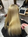 髪屋 紬 ハイダメージ毛でも施術可能!