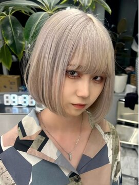 ヴァイス 渋谷店(VAICE) ホワイトベージュ/ボブカット