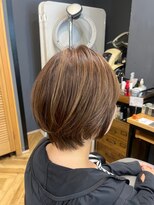 アルター(aL ter)&nbsp;くびれショート［ミルクティーブロンド/パーマ/鎌取］長野歌穂