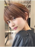 30代40代50代/ショート/ショートボブ/髪質改善/白髪ぼかし/原宿