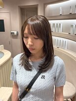 エレノア 静岡店(Eleanor) たっぷりレイヤー×ブリーチなしミルクティー【八重津】
