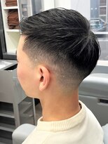 ノイセルヘアー(Noisyle Men's hair) リバースセンターパート/ニュアンスパーマ/ダウンバング/MEN'S