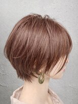 ソレイユバイエルズ(soleil by ailes)&nbsp;《yuzu》ショートボブ×ピンクベージュ[さいたま新都心]
