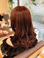 ヘアリゾート粋 ティガ 池袋店(tiga)&nbsp;透明感ブラウン/レイヤーカット/ロング/艶髪