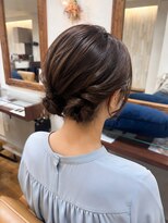 リノ 寺田町南口店(rino)&nbsp;ボブでもできる♪大人かわいいツインアレンジ