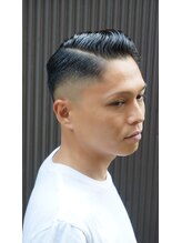 レイブ アクション アンド ヘアー 北千住店(rave Action and Hair) Classical Sidepart fade