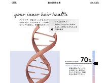 パーソナルヘアーサロンハク(Personal hair salon HAKU)の雰囲気（髪の毛のダメージレベルを測定できます）