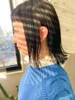 テトヘアー(teto hair) 外ハネボブ、オン眉、ワイドバング、スリークボブ