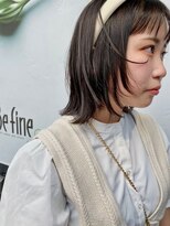 ビファインクーアヴェダ(Be fine coo AVEDA) ボブが長くなってきたらボブウルフに◎