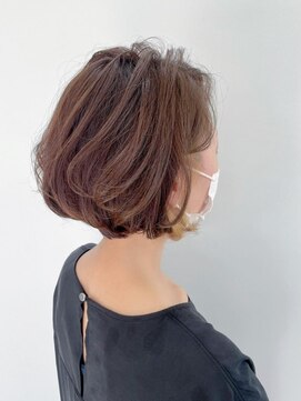 ヘアーアンドスパ フェリーチェ ミチ 野田屋町店(HAIR&SPA felice MICHI) 【feliceMICHI浅野祐輔】耳かけボブ